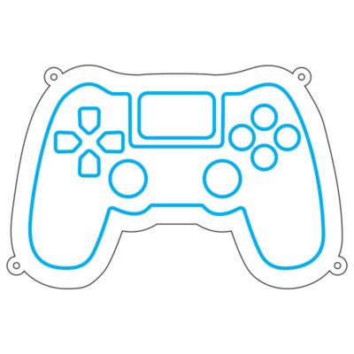 طرح نئون دسته بازی پلیاستیشن