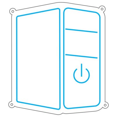 طرح نئون کیس سیستم