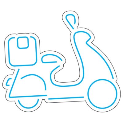 طرح نئون موتور کلاسیک