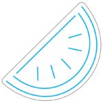 طرح نئون قاچ هندوانه