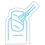 طرح نئون لاک ناخن