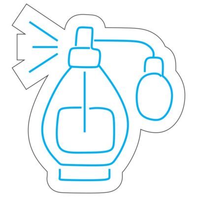 طرح نئون اسپری عطر