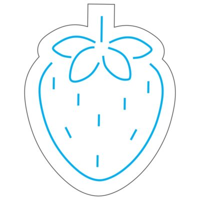 طرح نئون توت‌فرنگی