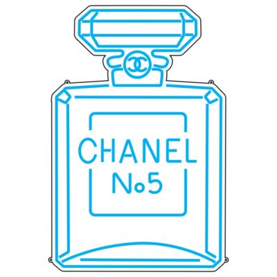 طرح نئون عطر Chanel No5