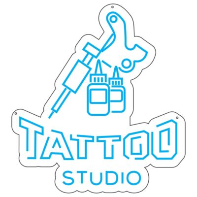 طرح نئون Tattoo Studio