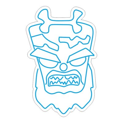 طرح وکتور ماسک قبیله‌ای برای نئون لایت و برش لیزر