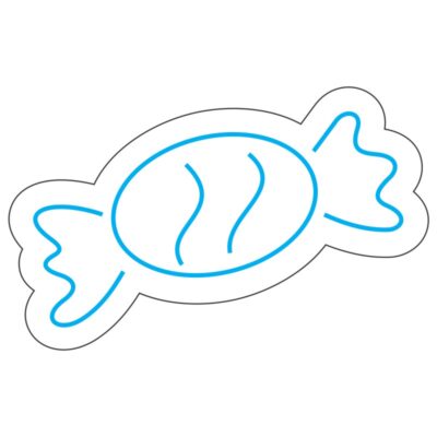 طرح نئون آبنبات