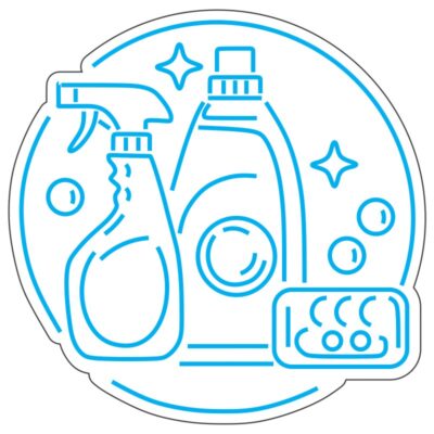 طرح نئون لوازم نظافت