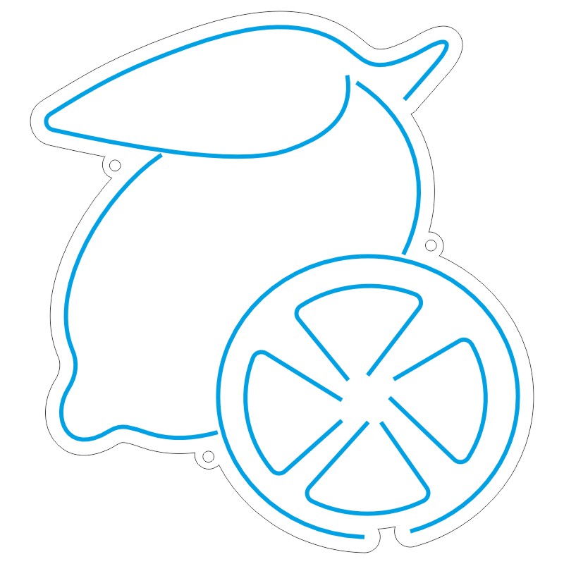 طرح نئون لیمو و پرتقال برای تابلو میوه و آبمیوه 5 design 97 1 angel wings neon