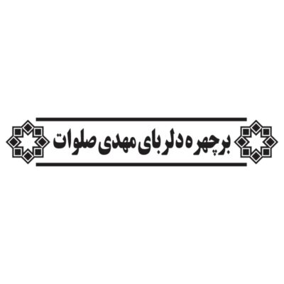 وکتور بر چهره دلربای مهدی صلوات مدل ۳