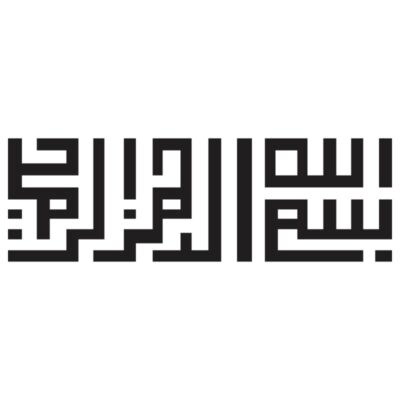 وکتور طراحی مستطیل بسم الله الرحمن الرحیم