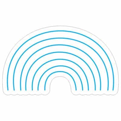 طرح نئون رنگین‌کمان