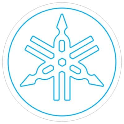 طرح لوگو نئون موتور یاماها