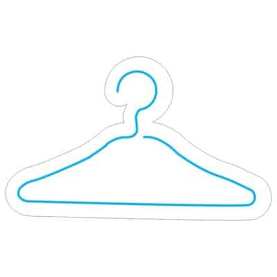 طرح نئون رگال و جالباسی