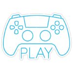 نئون دسته پلی استیشن PLAY