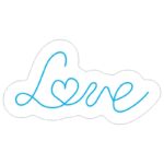 وکتور نئون قلب love