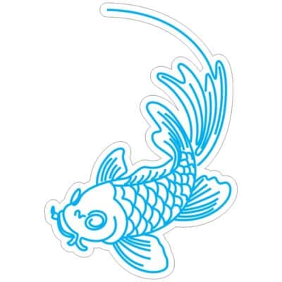 طرح نئون ماهی