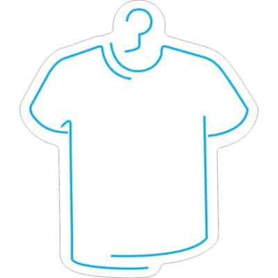 طرح نئون تیشرت با رگال