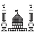 وکتور کالیگرافی الله و کلمات مذهبی
