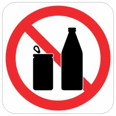 وکتور ممنوعیت خوردن و آشامیدن