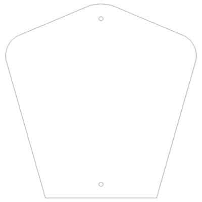 وکتور قالب خام تابلوی نامنظم