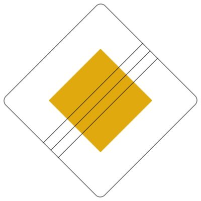 وکتور تابلوی راهنمای مسیر زرد