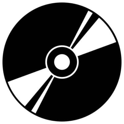 وکتور آیکون دیسک و CD