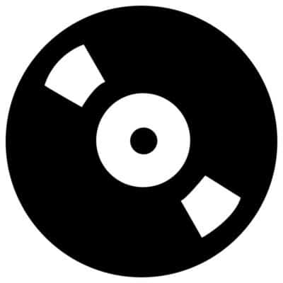 وکتور نماد صفحه گرامافون