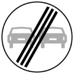 وکتور پایان سبقت ممنوع
