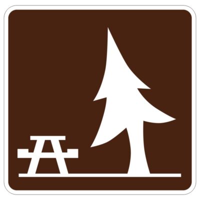 وکتور نماد پیک‌نیک و تفرجگاه