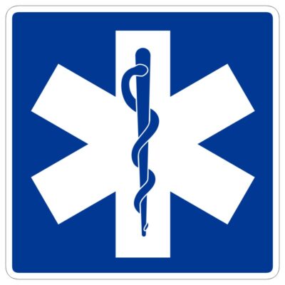 وکتور نماد ستاره حیات (پزشکی)