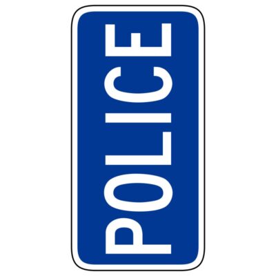 وکتور تابلوی ایستگاه پلیس