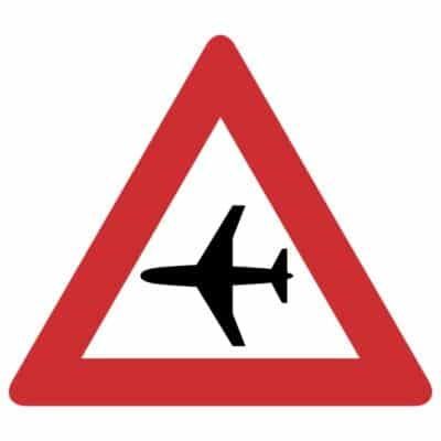 وکتور هشدار فرودگاه