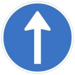 وکتور تابلوی جهت‌نما مستقیم