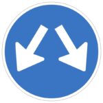 وکتور تابلوی عبور از طرفین