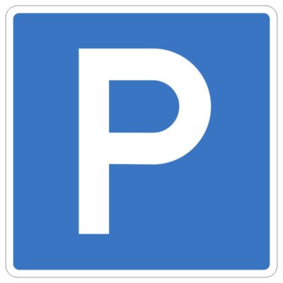 وکتور تابلوی پارکینگ (P)