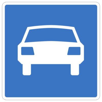 وکتور راهنمای مسیر خودرو