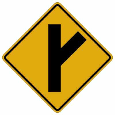 وکتور هشدار ورود از فرعی (راست)