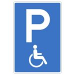 وکتور پارکینگ معلولین
