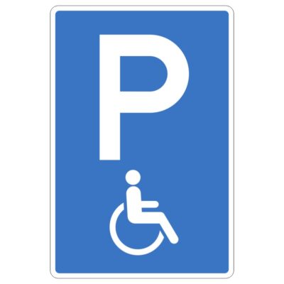 وکتور پارکینگ معلولین