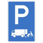 وکتور پارک کامیون و بارگیری کامیون