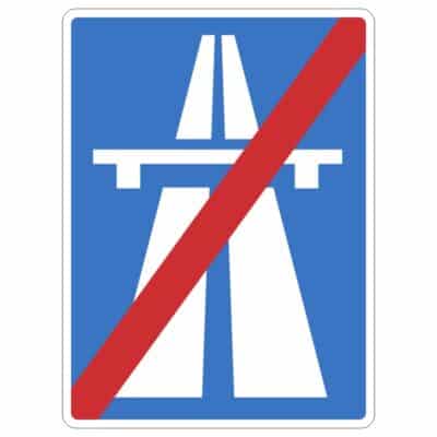 وکتور پایان بزرگراه