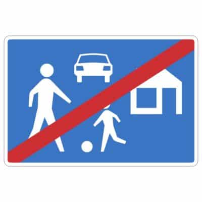 وکتور پایان منطقه مسکونی