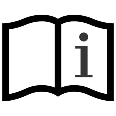 وکتور آیکون دفترچه راهنما (Info)