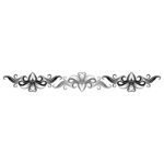 دانلود وکتور دیوایدر متن کلاسیک مشکی