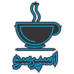 دانلود طرح نئون فلکس فنجان و تایپوگرافی اسپرسو کافه