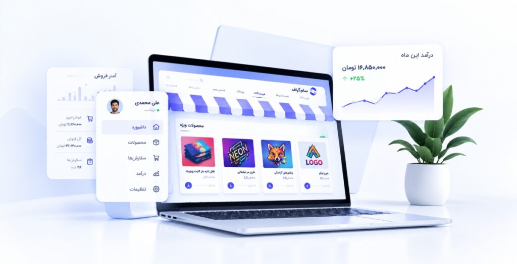 ساخت فروشگاه فایل